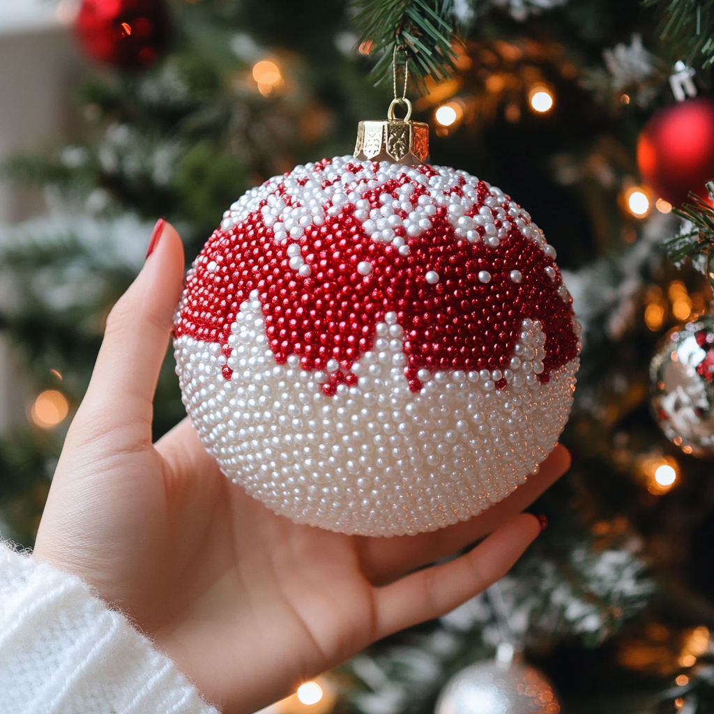 boule de noel decorative personnalisee