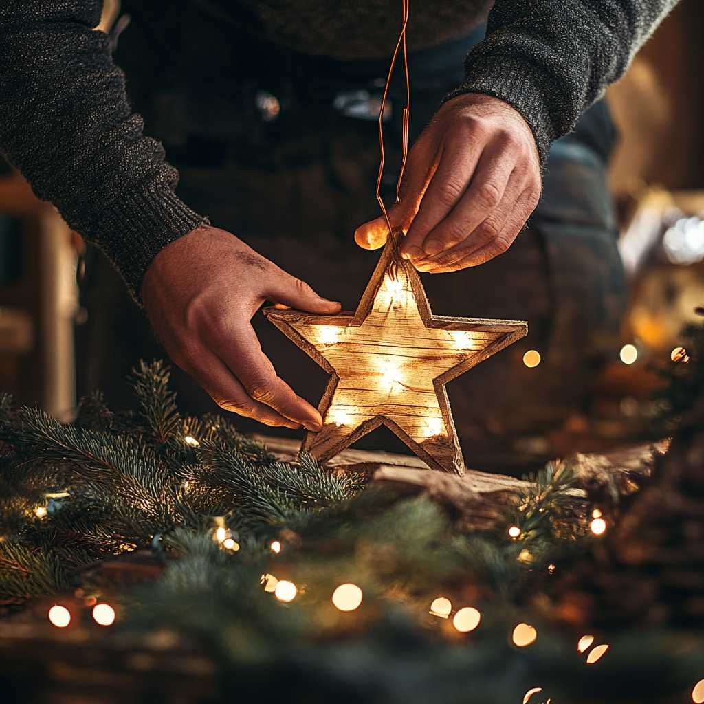 etoile lumineuse pour sapin de noel